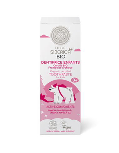 Pasta de dientes infantil Frambuesa,...