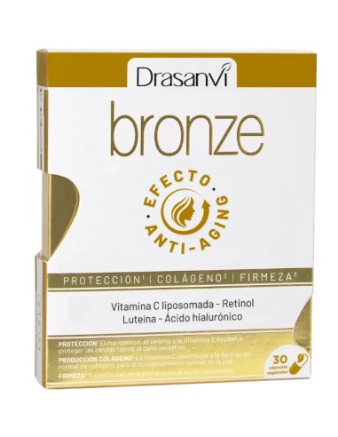 Bronze Anti-Aging, 30 cápsulas - Drasanvi.