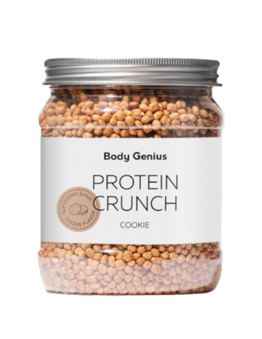 Protein Crunch, sabor Galleta, 500 gramos - BodyGenius.