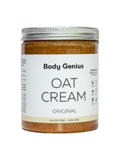 Crema de avena, sabor original, 270 gramos - BodyGenius.