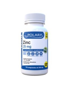 Zinc 25mg, 150 comprimidos...