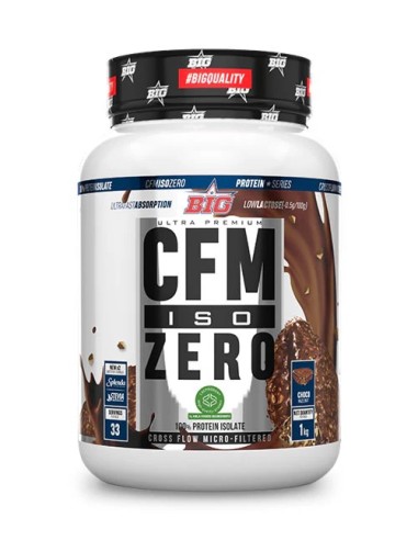 Proteína, CFM ISO ZERO, sabor Choco Hazelnut , 1Kg - BIG.