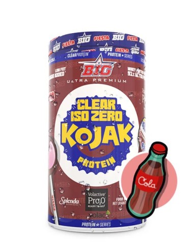 Proteína, Clear Iso Zero, sabor  Kojak Cola, 750 gramos - BIG.