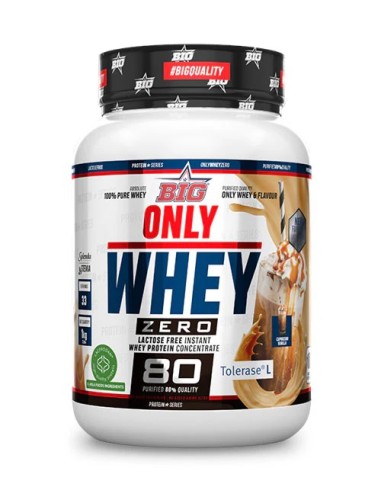 Proteína, ONLY WHEY, sabor Capuccino y Vainilla, 1Kg - BIG.