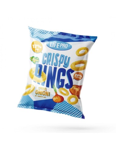 Chips, Crispy Rings, 60 gramos - LIFEPRO.