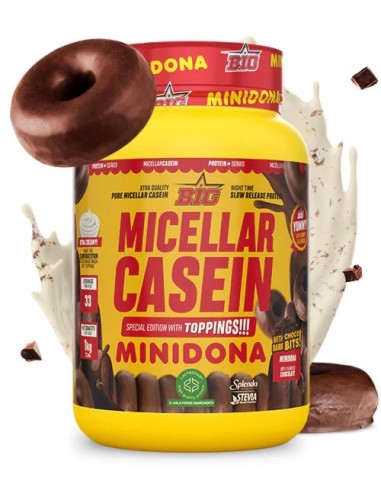 Caseína, sabor Minidona chocolate,1Kg - BIG.