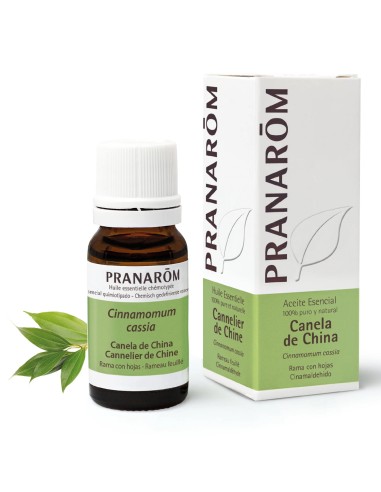 Aceite esencial, Canela de China, BIO, 10ml - Pranarom.