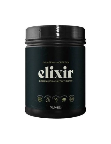 Colágeno Elixir, sabor neutro, 450 gramos - PaleoBull.