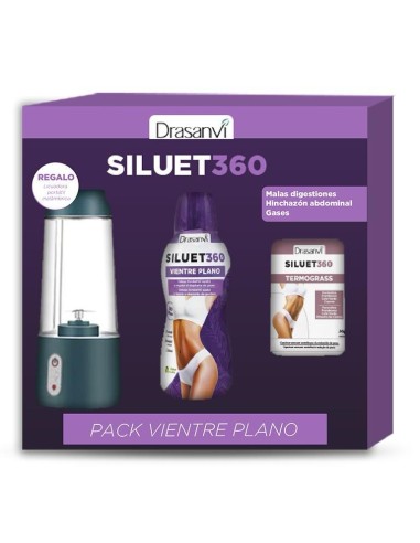 Pack Siluet: Jarabe Vientre Plano + Termograss - Drasanvi.