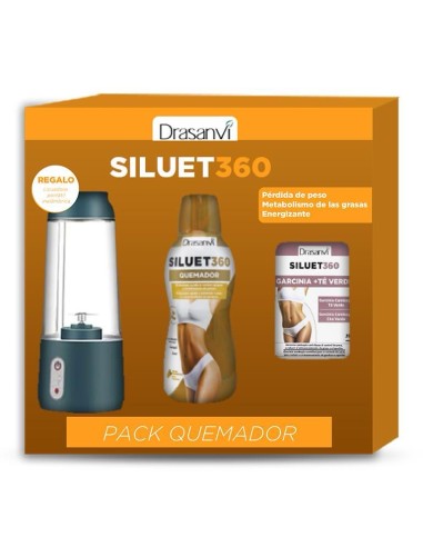 Pack Siluet: Jarabe Quemador + Garcinia y Té Verde - Drasanvi.