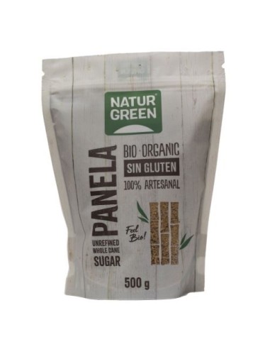 Panela, BIO, 500 gramos - Naturgreen.