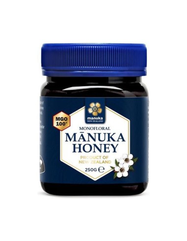 Miel de Manuka Monofloral MGO 100+, 250 gramos.