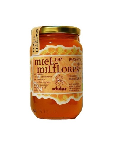 Miel de milflores, 500 gramos Mielar.