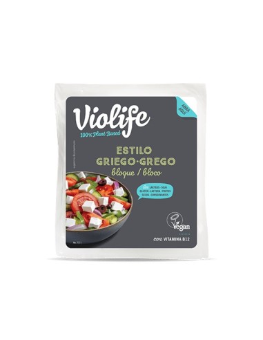 Queso estilo griego 200 gramos,  Violife.