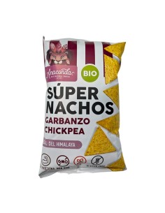 Nachos de maíz y garbanzos,...