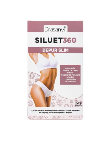 Depur Slim, Siluet 360, 14 viales -...