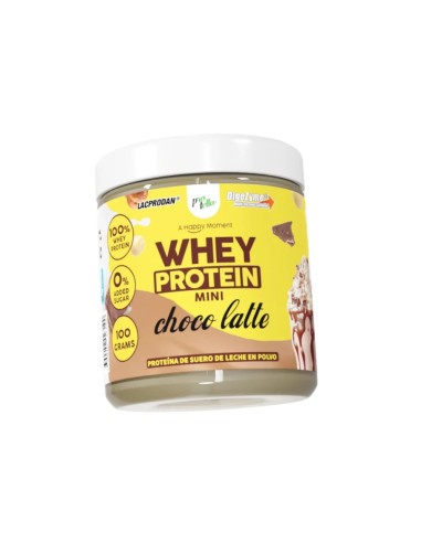 Proteína Whey, sabor "Choco latte", 100 gramos - Protella.