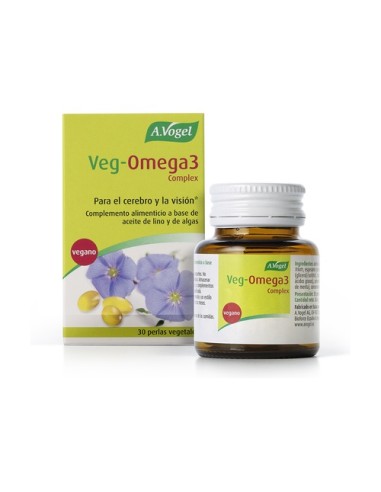 Omega 3, vegano, 30 perlas  - A.Vogel.