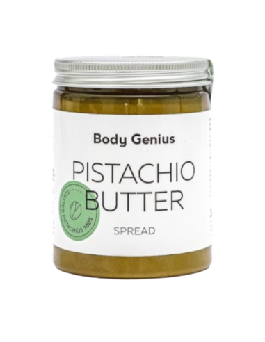 Crema untable, Pistacho, 270 gramos - BodyGenius.