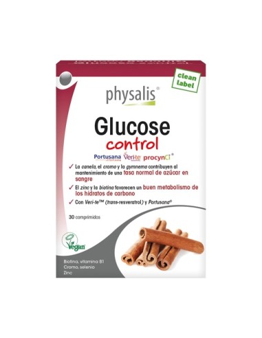 Glucose control, 30 comprimidos - Physalis.