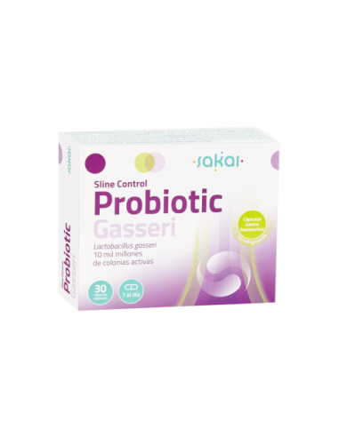 Probiotic Gasseri, 30 cápsulas - Sakai.