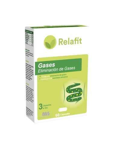 Gases, 60 cápsulas - Relafit.