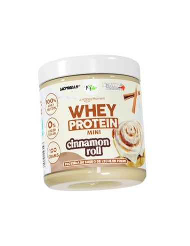 Proteína Whey, sabor "Cinnamon Roll", 100 gramos - Protella.