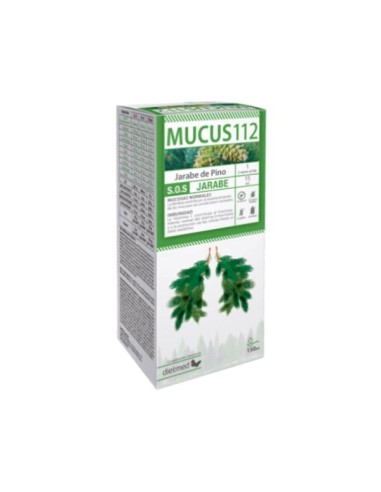 Mucus 112, jarabe de Pino, 150 ml - Dietmed.