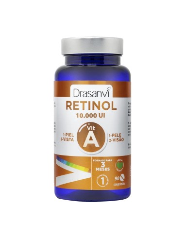 Retinol, 90 comprimidos - Drasanvi.