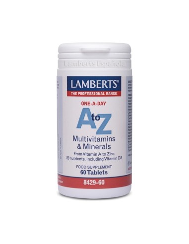 Multivitaminas y Minerales, 60 tabletas - Lamberts.