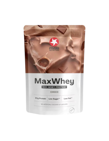 MaxWhey, Protein Powder, sabor Chocolate, 420 gramos - MaxiNutrition.