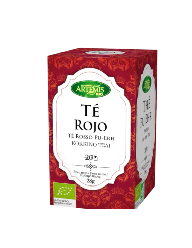 Té Rojo, 20 filtros - Artemis.