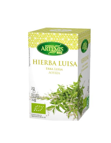 Hierba Luisa, 20 Filtros - Artemis.