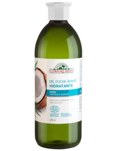 Gel de Baño Hidratante Coco , 600ml - Corpore Sano.