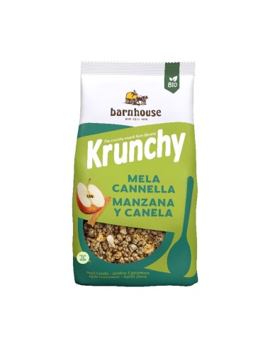 Muesli, Manzana y canela, 375 gramos - Barnhouse.