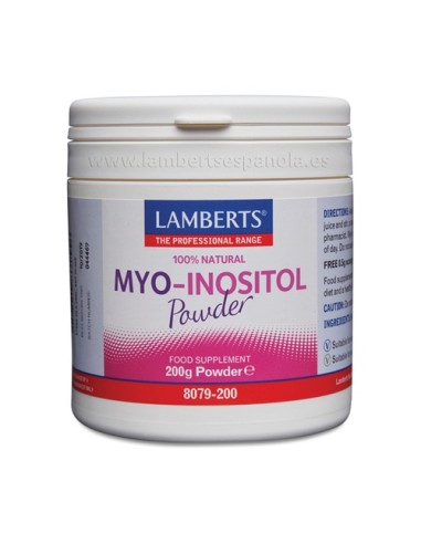 MYO - Inositol, 200 gramos - Lamberts.