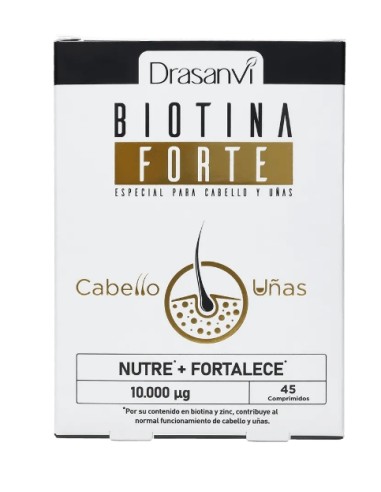 Biotina Forte, 45 comprimidos - Drasanvi.