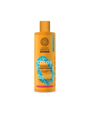 Acondicionador Amino Plex protector del color, 400ml - Oblepikha.