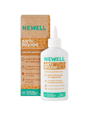 Loción antipiojos, 100ml - Newell.