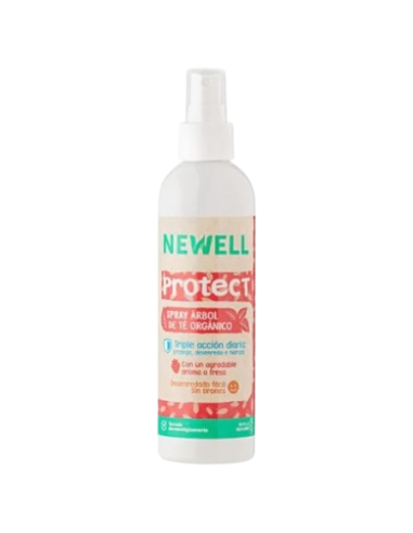 Spray Árbol del té, aroma fresa, 250ml - Newell.