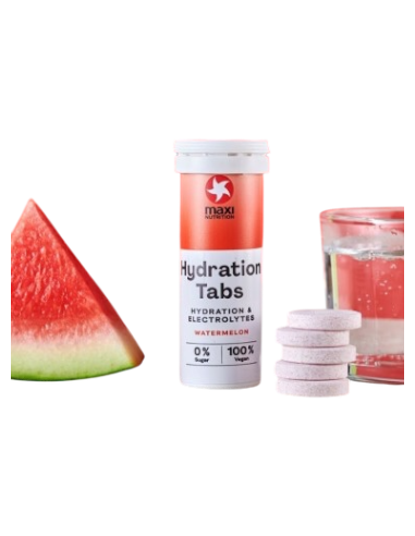 Electrolitos efervescentes, sabor sandía, 40 gramos - MaxiNutrition.