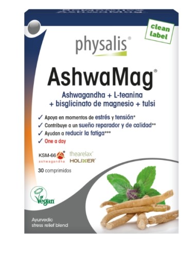 AshwaMag, 30 comprimidos - Physalis.