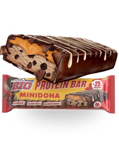 Barrita, sabor Minidona chocolate, 60 gramos - BIG.