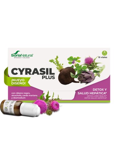 Cyrasil Plus, 15 viales - Soria Natural