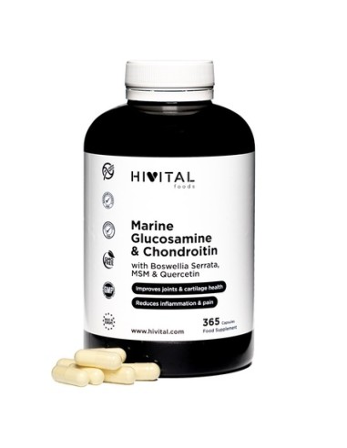 Glucosamina marina y Condroitina, 365...