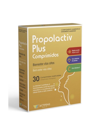 Propolactiv Plus, 30 comprimidos - Herbora.