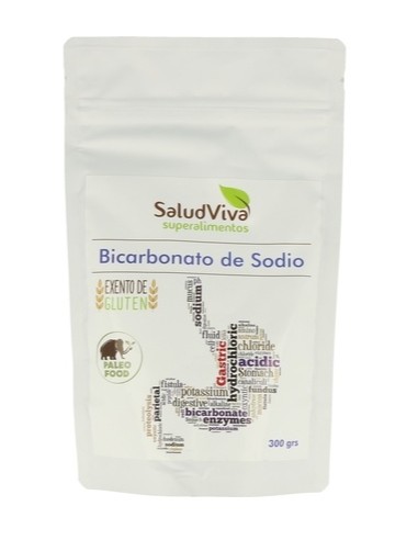 Bicarbonato de sodio, 300gr - Salud viva