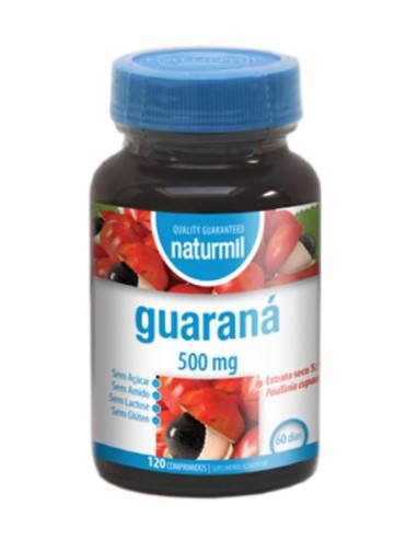 Guaraná, 500mg, 120 comprimidos -...