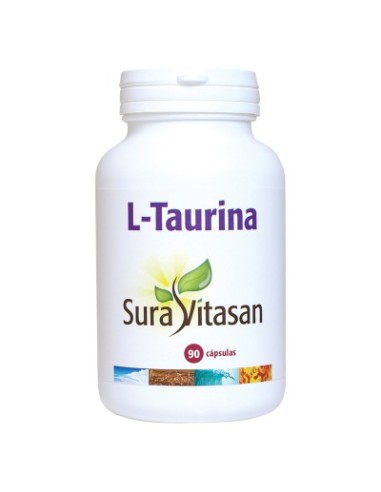 L -Taurina, 90 cápsulas - Suravitasan.