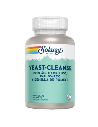 Yeast-Cleanse (Cándida), 90 cápsulas - Solaray